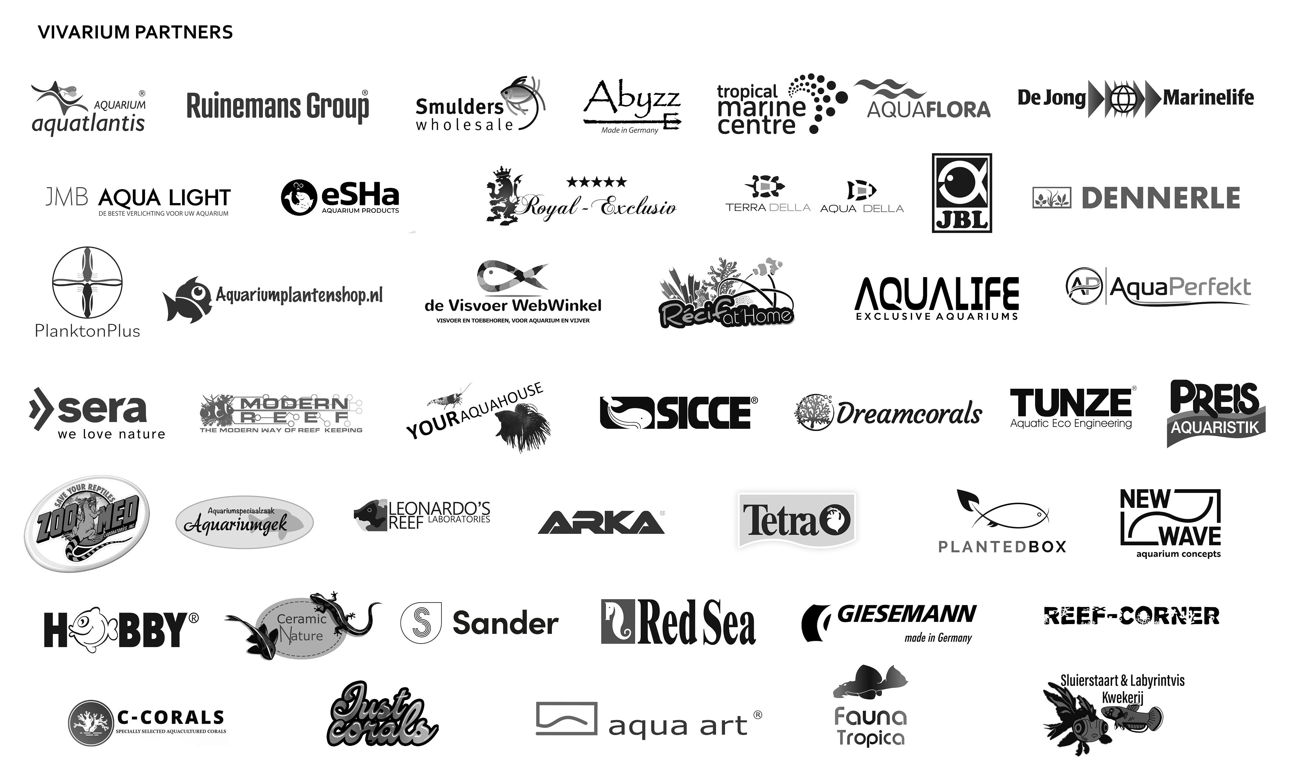 Sponsors van Vivarium